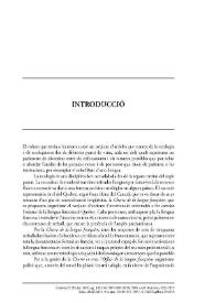 Introducció monogràfic. "La neologia lèxica: darreres recerques sobre el català" / M. Tersa Cabré Castellví | Biblioteca Virtual Miguel de Cervantes