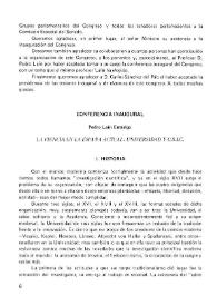 La ciencia en la España actual: Universidad y C.S.I.C. / Pedro Laín Entralgo | Biblioteca Virtual Miguel de Cervantes