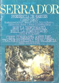 Serra d'Or. Any XXV, núm. 281, febrer 1983 | Biblioteca Virtual Miguel de Cervantes