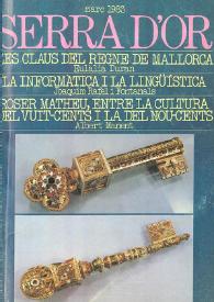 Serra d'Or. Any XXV, núm. 282, març 1983 | Biblioteca Virtual Miguel de Cervantes
