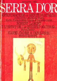 Serra d'Or. Any XXV, núm. 290, novembre 1983 | Biblioteca Virtual Miguel de Cervantes