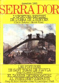 Serra d'Or. Any XXV, núm. 291, desembre 1983 | Biblioteca Virtual Miguel de Cervantes