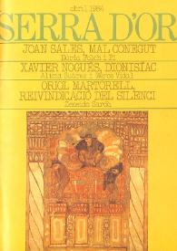 Serra d'Or. Any XXVI, núm. 295, abril 1984 | Biblioteca Virtual Miguel de Cervantes
