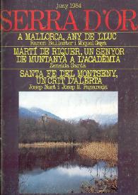 Serra d'Or. Any XXVI, núm. 297, juny 1984 | Biblioteca Virtual Miguel de Cervantes