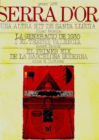 Serra d'Or. Any XXVII, núm. 304, gener 1985 | Biblioteca Virtual Miguel de Cervantes