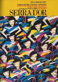 Serra d'Or. Any XXVIII, núm. 325, octubre 1986 | Biblioteca Virtual Miguel de Cervantes