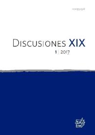 Discusiones. Núm. 19.1, 2017 | Biblioteca Virtual Miguel de Cervantes