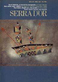 Serra d'Or. Any XXXIII, núm. 376, abril 1991 | Biblioteca Virtual Miguel de Cervantes