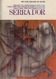 Serra d'Or. Any XXXIII, núm. 379-380, juliol-agost 1991 | Biblioteca Virtual Miguel de Cervantes
