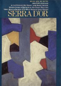Serra d'Or. Any XXXIV, núm. 388, abril 1992 | Biblioteca Virtual Miguel de Cervantes