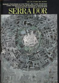 Serra d'Or. Any XXXIV, núm. 394, octubre 1992 | Biblioteca Virtual Miguel de Cervantes