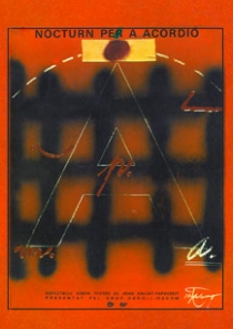 Cartel «Nocturn per a acordió» (1975)