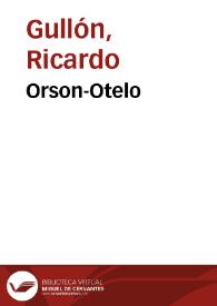 Orson-Otelo