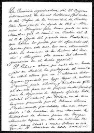Carta de Eduardo Hinojosa a Rafael Altamira