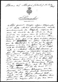 Carta de Eduardo de Hinojosa a Rafael Altamira. Madrid, 17 de julio de 1908