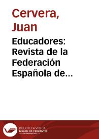 Educadores: Revista de la Federación Española de Religiosos de Enseñanza, núm. 67 (marzo-abril 1972).Teatro infantil y juvenil / Juan Cervera | Biblioteca Virtual Miguel de Cervantes