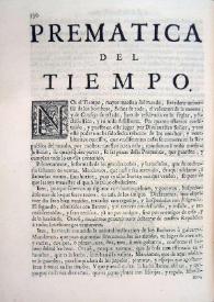Premática del tiempo / Francisco de Quevedo | Biblioteca Virtual Miguel de Cervantes