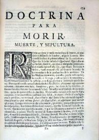 Doctrina para morir / Francisco de Quevedo | Biblioteca Virtual Miguel de Cervantes