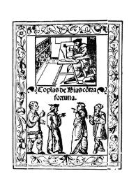 Bías contra Fortuna / Íñigo López de Mendoza, Marqués de Santillana | Biblioteca Virtual Miguel de Cervantes