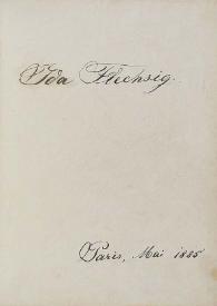 Ida Flechsig : [àlbum] | Biblioteca Virtual Miguel de Cervantes
