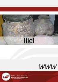 Ilici (La Alcudia, Elche) / Juan Manuel Abascal Palazón | Biblioteca Virtual Miguel de Cervantes