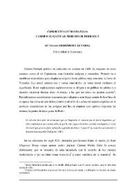 Caperucita en Manhattan : Carmen Martín Gaite al margen de Perrault / M.ª Vicenta Hernández Álvarez | Biblioteca Virtual Miguel de Cervantes