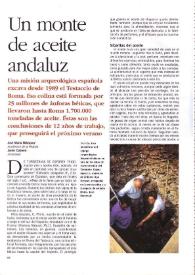 Un monte de aceite andaluz / José M.ª Blázquez Martínez,  Javier Cabrero | Biblioteca Virtual Miguel de Cervantes
