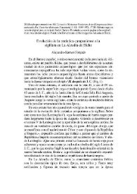 Evolución de la cerámica campaniense a la sigillata en La Alcudia de Elche / Alejandro Ramos Folqués | Biblioteca Virtual Miguel de Cervantes