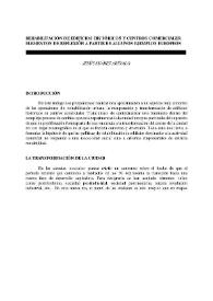 Rehabilitación de edificios históricos y centros comerciales: elementos de reflexión a partir de algunos ejemplos / Jesús Suárez Arévalo | Biblioteca Virtual Miguel de Cervantes