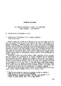 Un nuevo enfoque sobre la canción "Tre donne..." de Dante / Margit Raders | Biblioteca Virtual Miguel de Cervantes