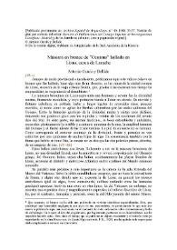 Máscara de bronce de "Oceanus" hallada en Lixus, cerca de Larache / Antonio García y Bellido | Biblioteca Virtual Miguel de Cervantes