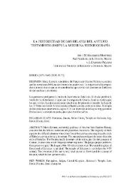 La historicidad de los relatos del Antiguo Testamento según la moderna historiografía / J.M. Blázquez Martínez y J. Cabrero Piquero | Biblioteca Virtual Miguel de Cervantes
