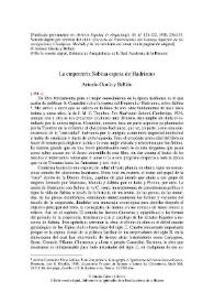 La emperatriz Sabina esposa de Hadrianus / Antonio García y Bellido | Biblioteca Virtual Miguel de Cervantes