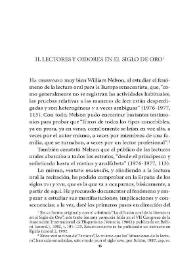 Lectores y oidores. La difusión oral de la literatura en el Siglo de Oro / Margit Frenk | Biblioteca Virtual Miguel de Cervantes