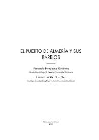 El puerto de Almería y sus barrios / Fernando Fernández Gutiérrez | Biblioteca Virtual Miguel de Cervantes