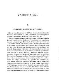 Testamento de Arnaldo de Vilanova / Roque Chabás | Biblioteca Virtual Miguel de Cervantes