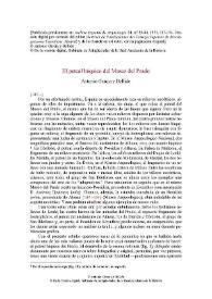 El puteal báquico del Museo del Prado / Antonio García y Bellido | Biblioteca Virtual Miguel de Cervantes
