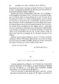 Tomo III de la "Tecmila" de Aben Alabbar / Francisco Codera | Biblioteca Virtual Miguel de Cervantes