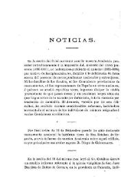 Noticias. Boletín de la Real Academia de la Historia, tomo 30 (enero 1897). Cuaderno I / F.F., A.R.V. | Biblioteca Virtual Miguel de Cervantes