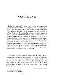 Noticias. Boletín de la Real Academia de la Historia, tomo 30 (febrero 1897). Cuaderno II / F.F. | Biblioteca Virtual Miguel de Cervantes