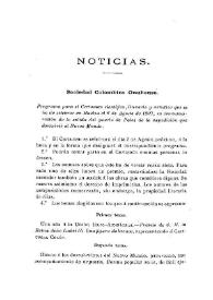 Noticias. Boletín de la Real Academia de la Historia, tomo 30 (mayo 1897). Cuaderno V / F.F. | Biblioteca Virtual Miguel de Cervantes