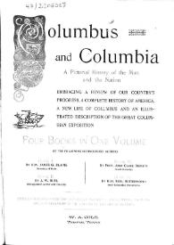 Columbus and Columbia : a pictorial history of the man and the nation | Biblioteca Virtual Miguel de Cervantes