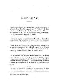 Noticias. Boletín de la Real Academia de la Historia, tomo 35 (diciembre 1899). Cuaderno VI / F.F., C.F.D., A.R.V. | Biblioteca Virtual Miguel de Cervantes