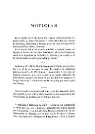 Noticias. Boletín de la Real Academia de la Historia, tomo 35 julio-septiembre 1899). Cuadernos I-III / F.F., C.F.D. | Biblioteca Virtual Miguel de Cervantes