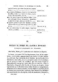 Discurso de ingreso del académico honorario Domingo Mariano de Traggia | Biblioteca Virtual Miguel de Cervantes