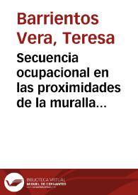 Secuencia ocupacional en las proximidades de la muralla romana. Intervención arqueológica realizada en el solar nº 38 de la calle Muza / Teresa Barrientos Vera | Biblioteca Virtual Miguel de Cervantes