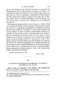 La reacción metropolitana de Tarragona y el concilio compostelano del año 959 / Fidel Fita | Biblioteca Virtual Miguel de Cervantes