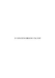 Iberia e Italia, modelos romanos de integración territorial : preactas / IV Congreso Hispano-Italiano, Murcia 26-29 de abril de 2006; [editores científicos, José Miguel Noguera Celdrán, Antonio Manuel Poveda Navarro] | Biblioteca Virtual Miguel de Cervantes