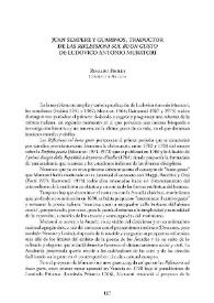 Juan Sempere y Guarinos, traductor de las "Riflessioni sul buon gusto" de Ludovico Antonio Muratori / Rinaldo Froldi | Biblioteca Virtual Miguel de Cervantes