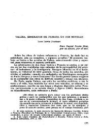 Valera, admirador de Francia en sus novelas / Luis López Jiménez | Biblioteca Virtual Miguel de Cervantes